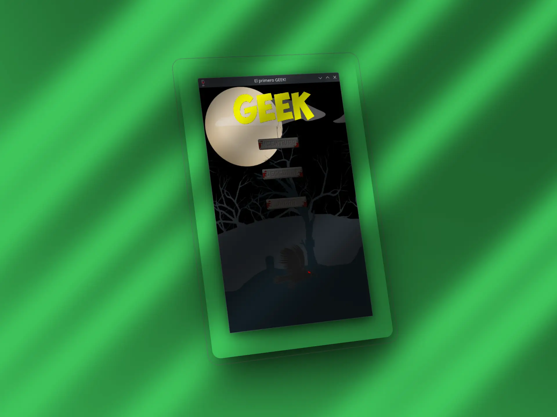 Imagen del videojuego Geek